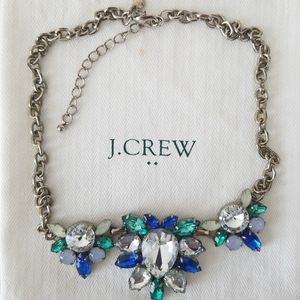 J.CREW Flower Blossom Statement Necklace